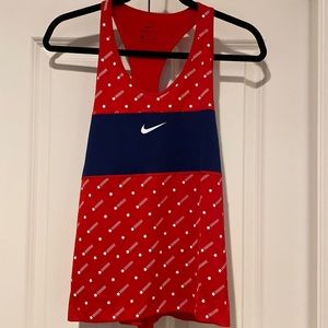 Red, White and Blue Nike Dri-Fit Tank
